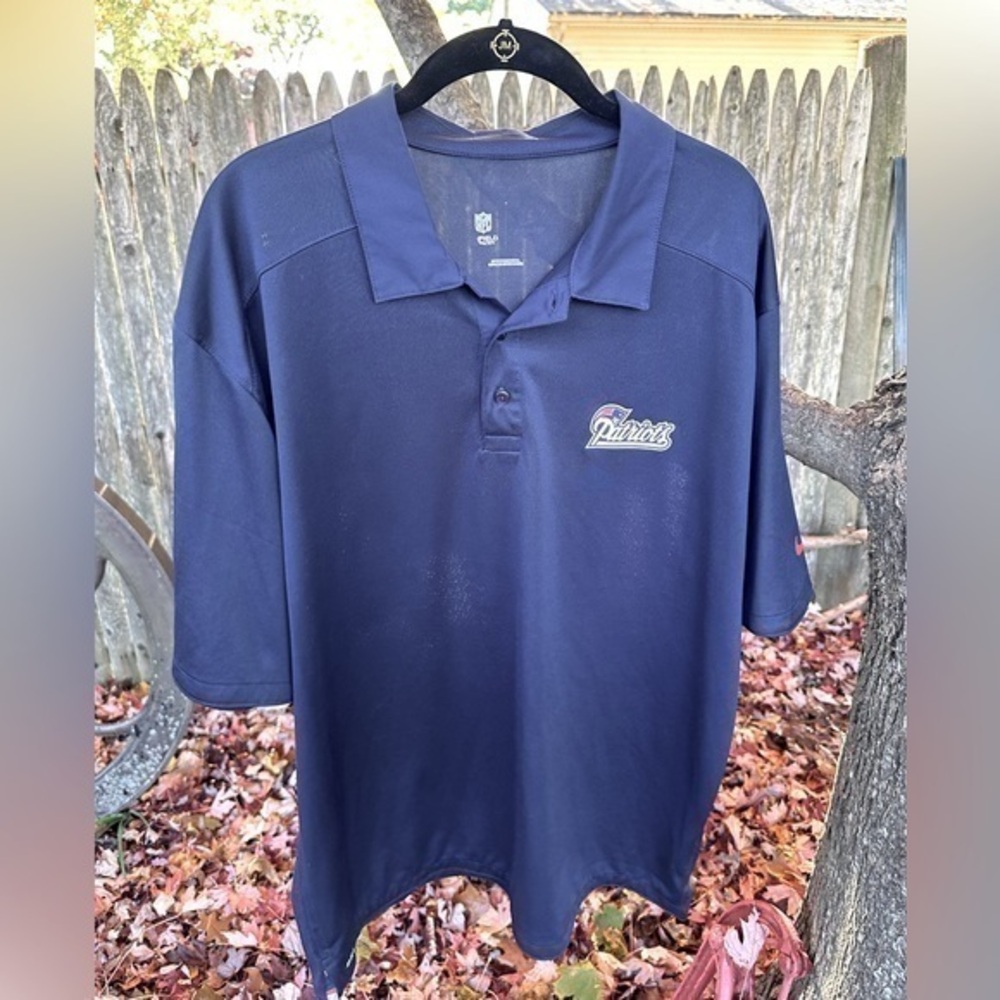Nike NFL‎ New England Patriots Dry-Fit On Field Golf Polo Shirt (Men’s)